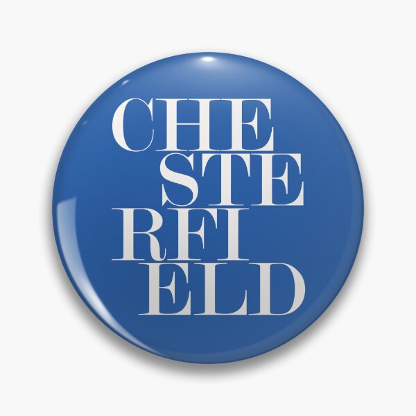 Item preview, Chesterfield UK City Typography Minimalist Artwork designed and sold by kakarikihill.