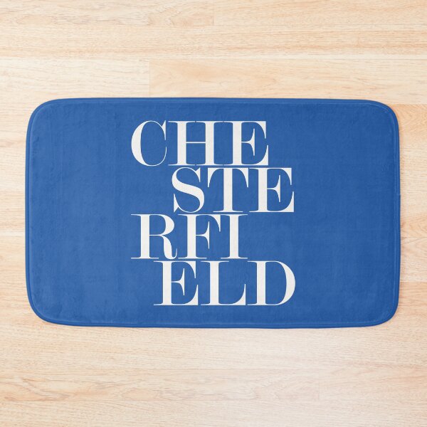 Item preview, Chesterfield UK City Typography Minimalist Artwork designed and sold by kakarikihill.