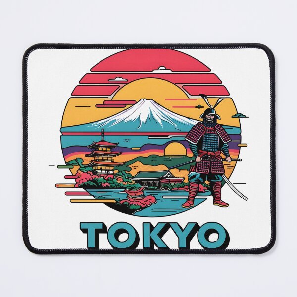 Item preview, Tokyo Sunset Vector Art - Iconic Japan Gift Shirt designed and sold by LoliDesignShop.