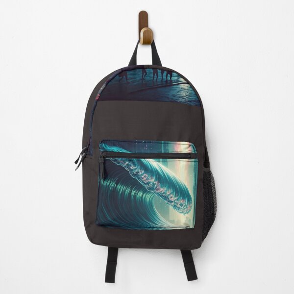 Item preview, tsunami wave city designed and sold by luiddesigns.