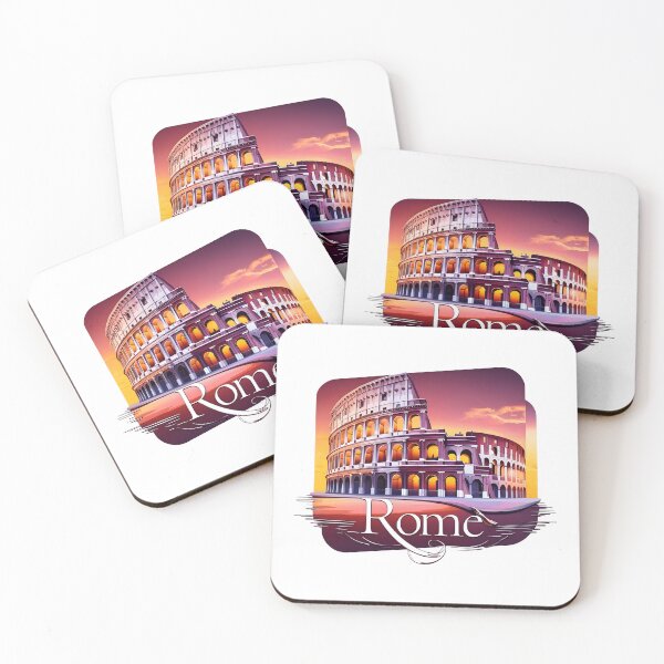 Artikelvorschau, Rom Sonnenuntergang Vektorgrafik - Kultiges Italien Geschenk Shirt entworfen und verkauft von LoliDesignShop.