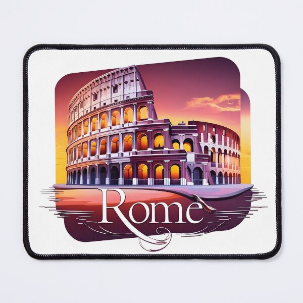 Item preview, Rome Sunset Vector Art - Iconic Italy Gift Shirt designed and sold by LoliDesignShop.