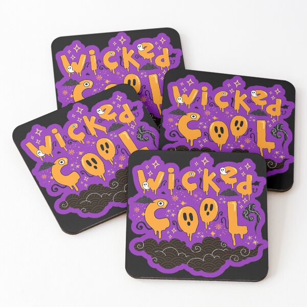 Item preview, Wicked Cool Cute Halloween Quote Drip designed and sold by Renata Illustrata.