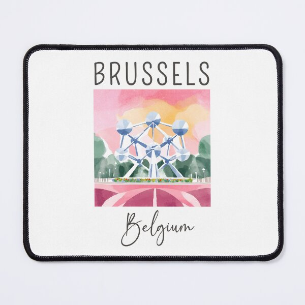 Item preview, A Watercolor Design of Brussels - Belgium  designed and sold by Sketch-Shack.