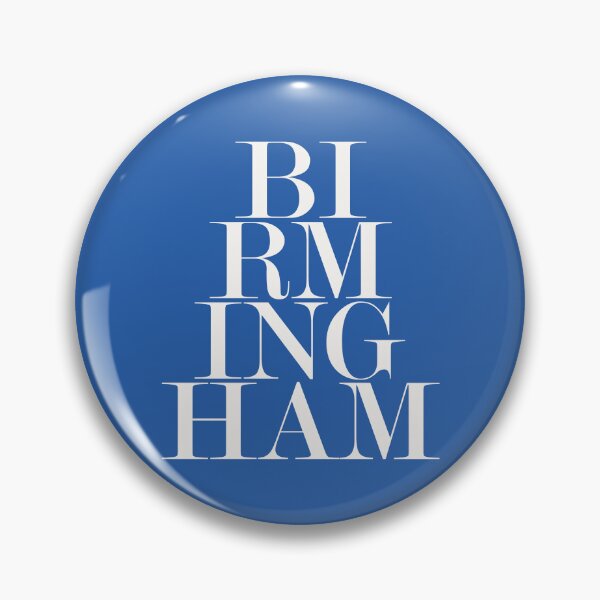Item preview, Birmingham UK City Typography Minimalist Artwork designed and sold by kakarikihill.