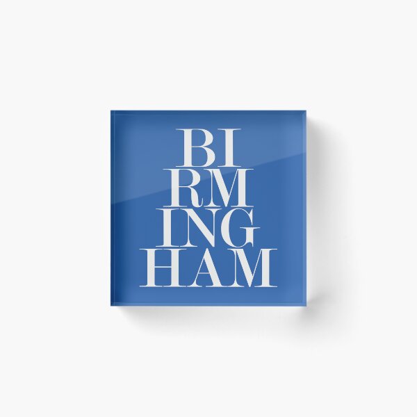 Item preview, Birmingham UK City Typography Minimalist Artwork designed and sold by kakarikihill.