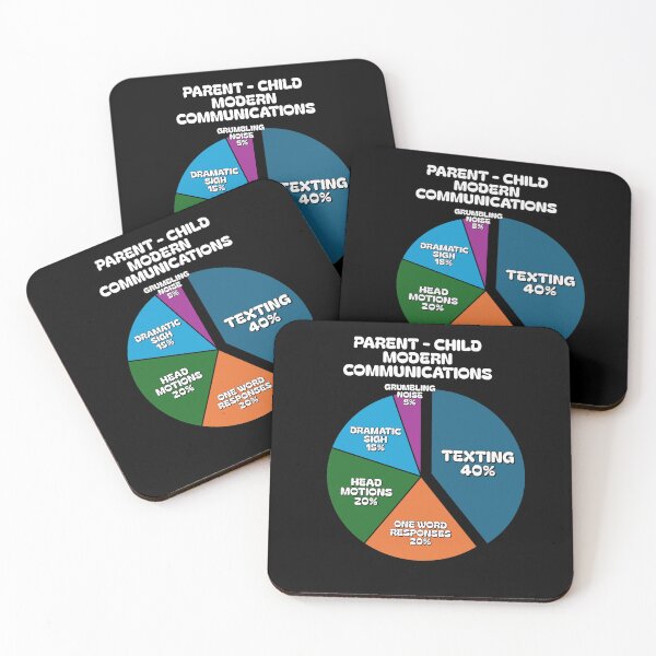 Item preview, Parent - Child Modern Communications - Pie Chart designed and sold by signshirtz.