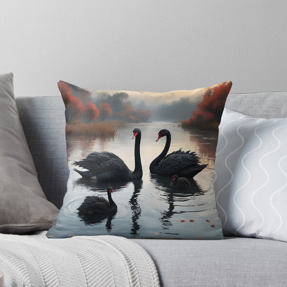 Item preview, Throw Pillow designed and sold by PIGCASSOSAIART.