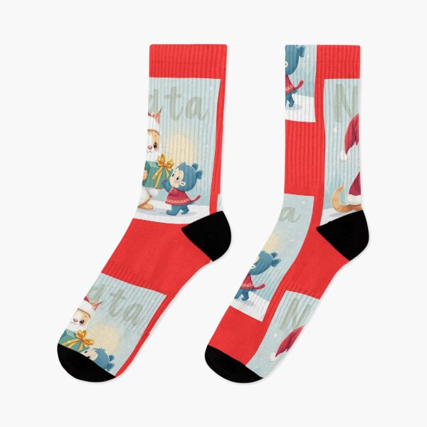 Item preview, Santa Cat’s Holiday Surprise: Gift-Giving to Animal Friends! designed and sold by RyoSaeba90.
