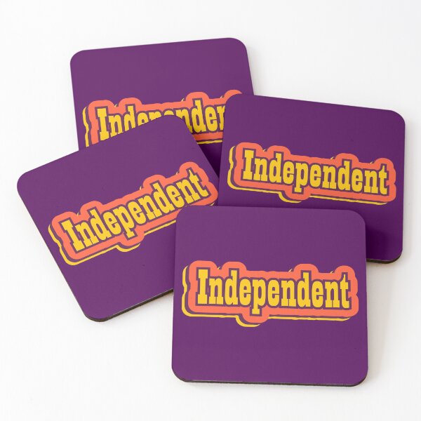 Item preview, Independent Retro Typography designed and sold by ArtNoveltee.