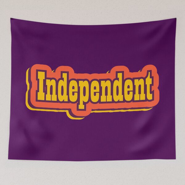 Item preview, Independent Retro Typography designed and sold by ArtNoveltee.