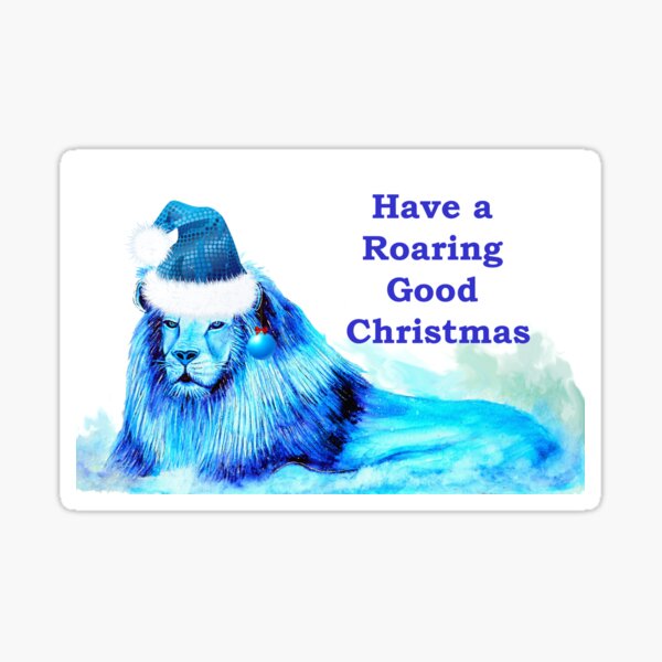 Item preview, Christmas Lion designed and sold by Linda Callaghan.