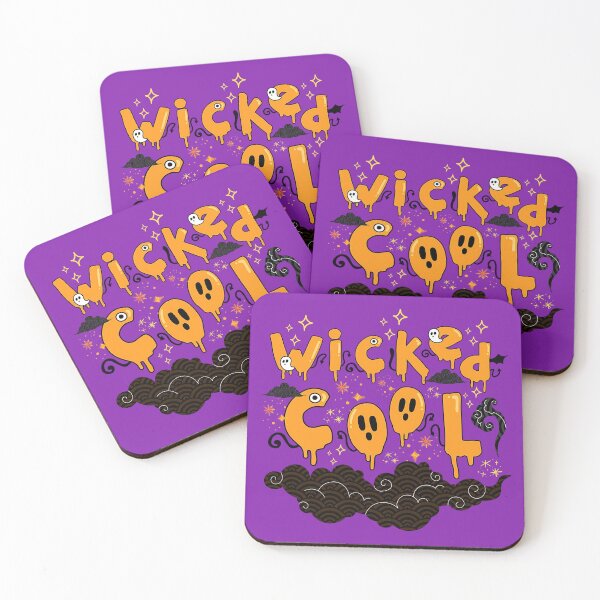 Item preview, Wicked Cool Cute Halloween Quote Drip designed and sold by Renata Illustrata.