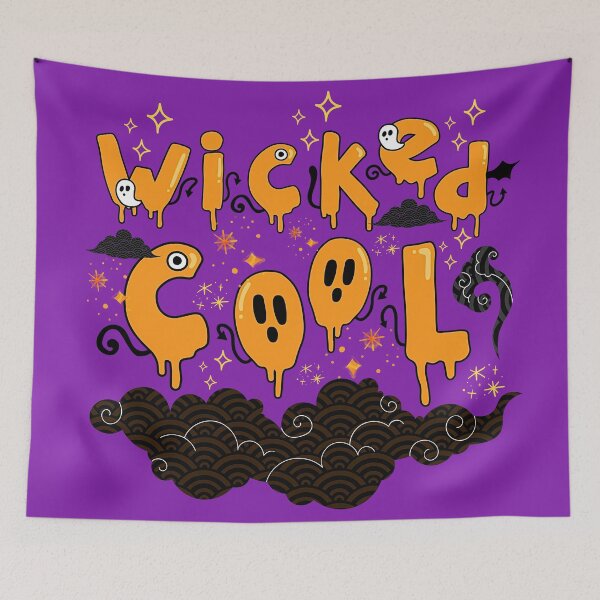 Item preview, Wicked Cool Cute Halloween Quote Drip designed and sold by Renata Illustrata.