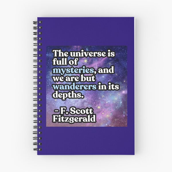 Item preview, Universe of Mysteries F. Scott Fitzgerald designed and sold by LivingRoomZoo.
