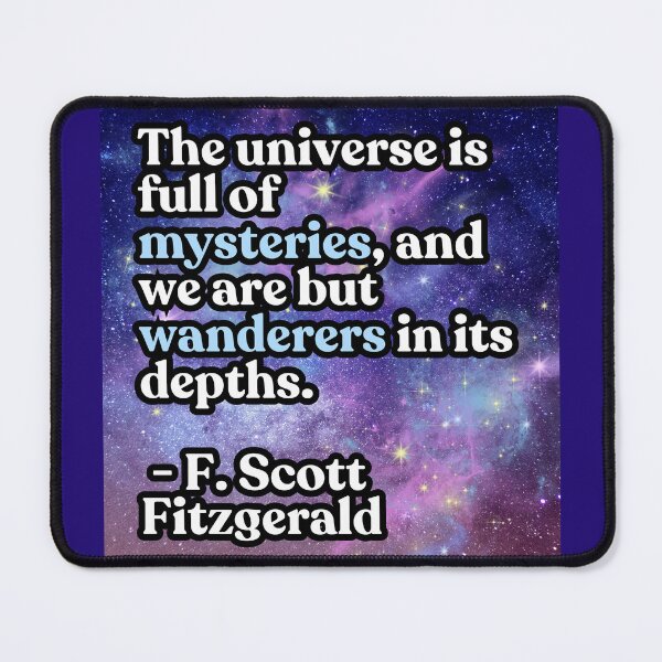 Item preview, Universe of Mysteries F. Scott Fitzgerald designed and sold by LivingRoomZoo.