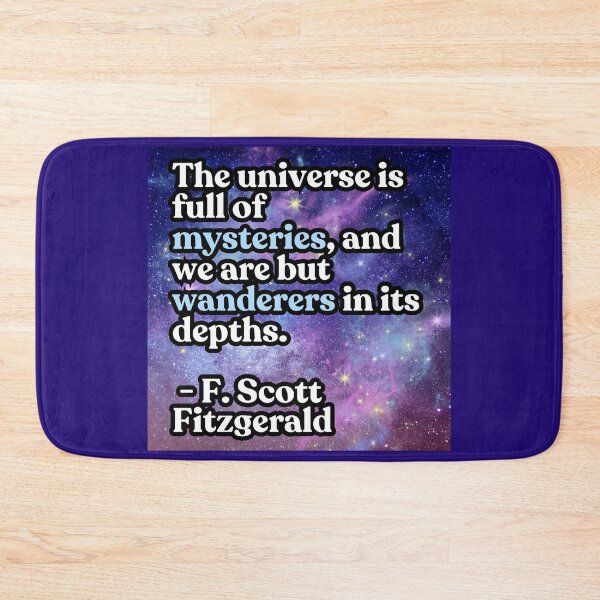 Item preview, Universe of Mysteries F. Scott Fitzgerald designed and sold by LivingRoomZoo.