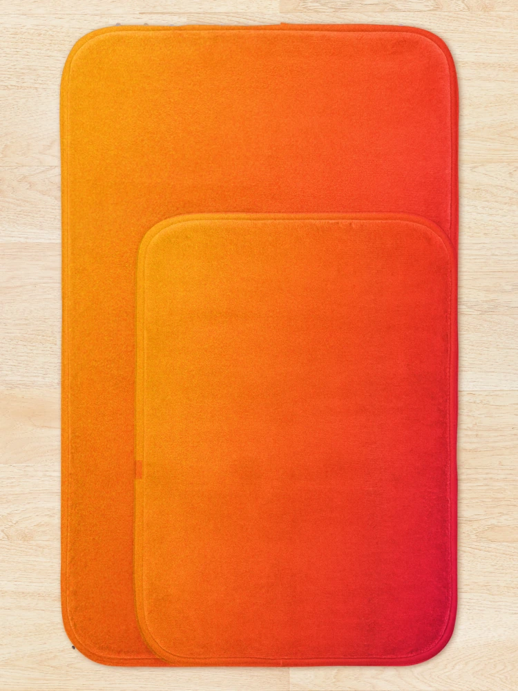 Thumbnail 5 of 6, Bath Mat, Sunset Lemonade designed and sold by RikDrawsThings.