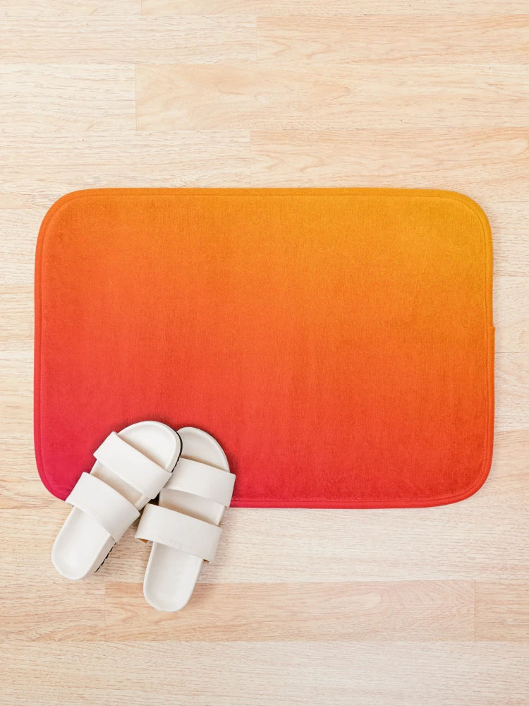 Thumbnail 1 of 6, Bath Mat, Sunset Lemonade designed and sold by RikDrawsThings.