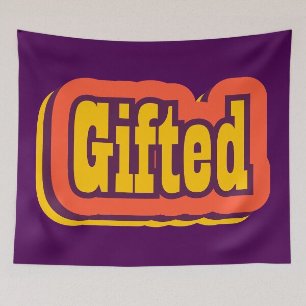 Item preview, Gifted Retro Typography designed and sold by ArtNoveltee.