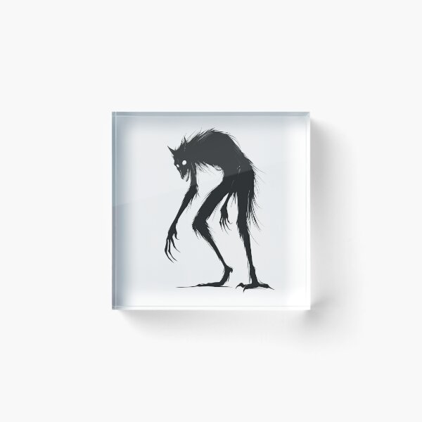 Item preview, werewolf silhouette designed and sold by blackdogshop.