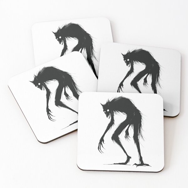 Item preview, werewolf silhouette designed and sold by blackdogshop.