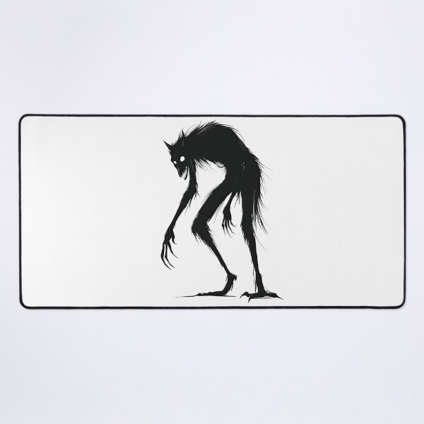 Item preview, werewolf silhouette designed and sold by blackdogshop.