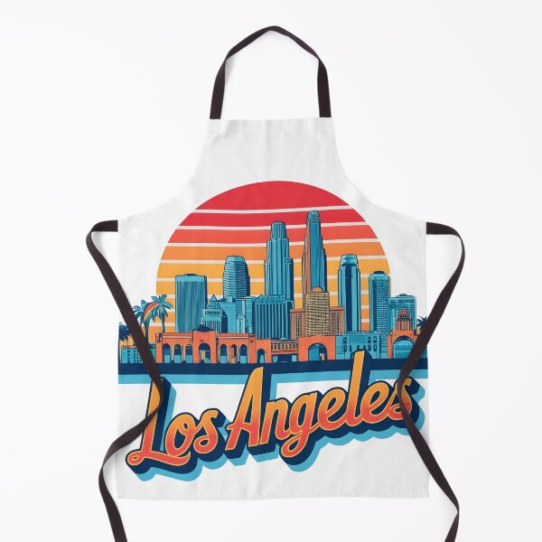 Item preview, Los Angeles Sunset Vector Art - Iconic USA Gift Shirt designed and sold by LoliDesignShop.