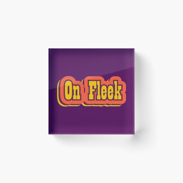 Item preview, On Fleek Retro Typography designed and sold by ArtNoveltee.