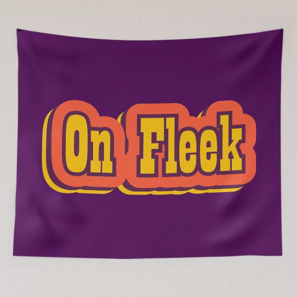 Item preview, On Fleek Retro Typography designed and sold by ArtNoveltee.