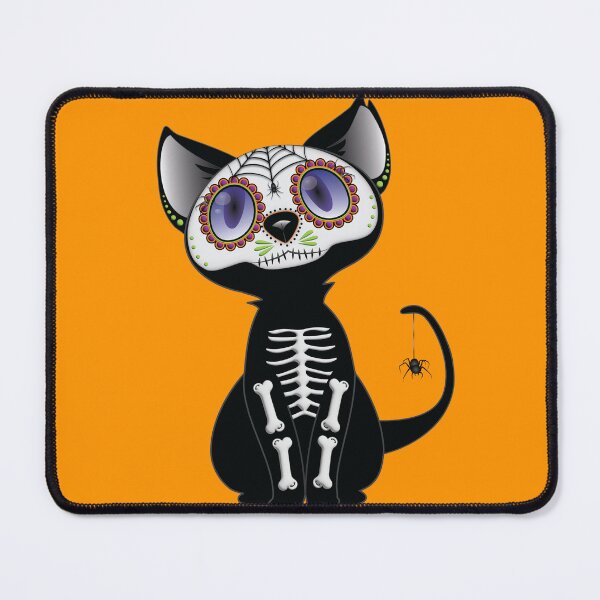 Item preview, Sugar skull kitty designed and sold by zerrdesign.