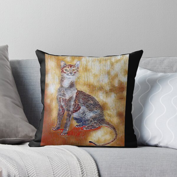 Item preview, The Seated Cat designed and sold by pinkyjainpan.