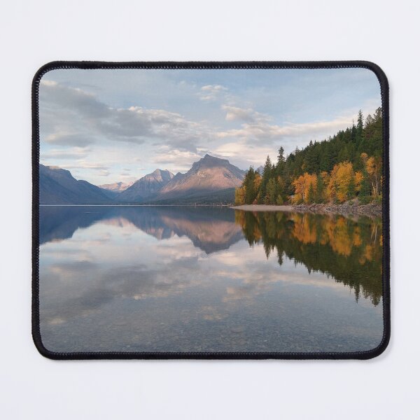 Item preview, Autumn on Lake McDonald designed and sold by Whisperingpeaks.