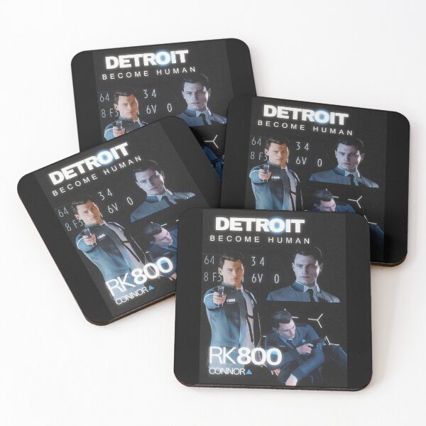 Item preview, Connor Detroit Become Human Character Poster designed and sold by madisonscottage.