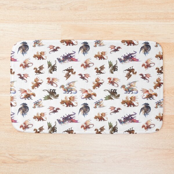 Item preview, Fantasy Dragon Collection White Background designed and sold by lauriedart.