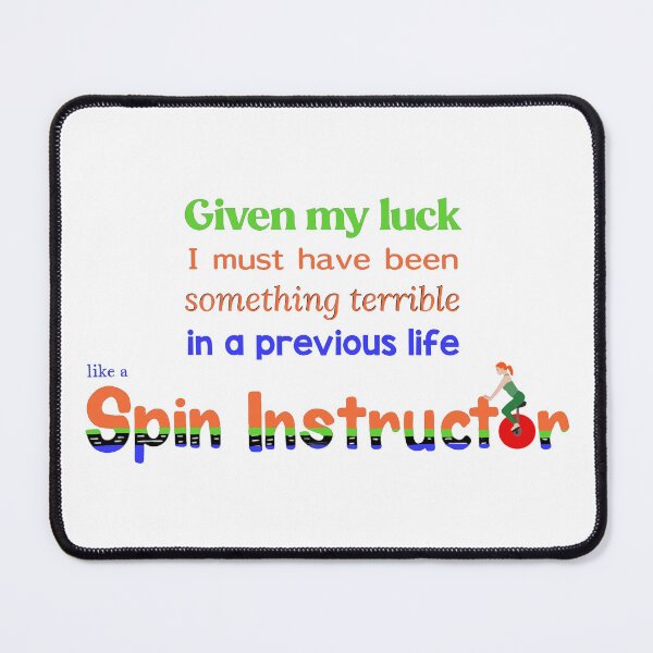 Item preview, Spin Instructor  designed and sold by FunandWhimsy.