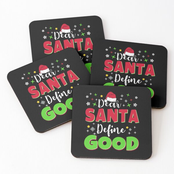Item preview, Dear Santa Define Good Funny Christmas Matching Family PJs Xmas designed and sold by HalloweenGift.