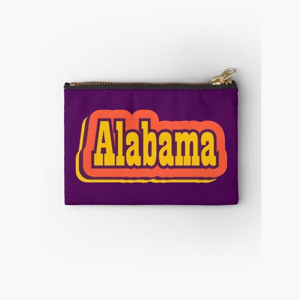 Item preview, Alabama State of America Retro Typography designed and sold by ArtNoveltee.