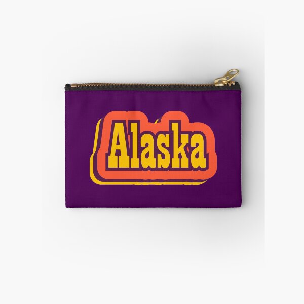 Item preview, Alaska State of America Retro Typography designed and sold by ArtNoveltee.