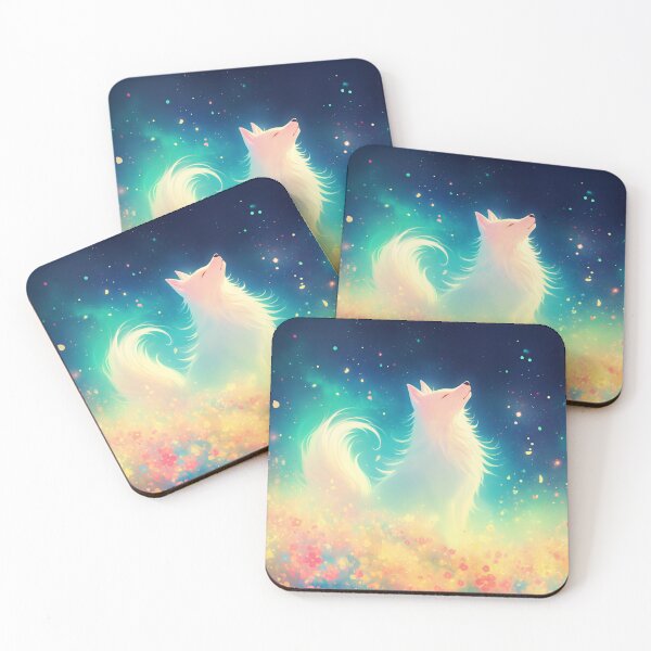 Item preview, The Ethereal Wolf Night Song designed and sold by AshiraCreations.