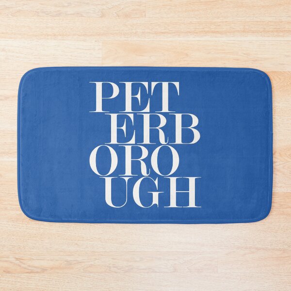 Item preview, Peterborough UK Town Typography Minimalist Artwork designed and sold by kakarikihill.