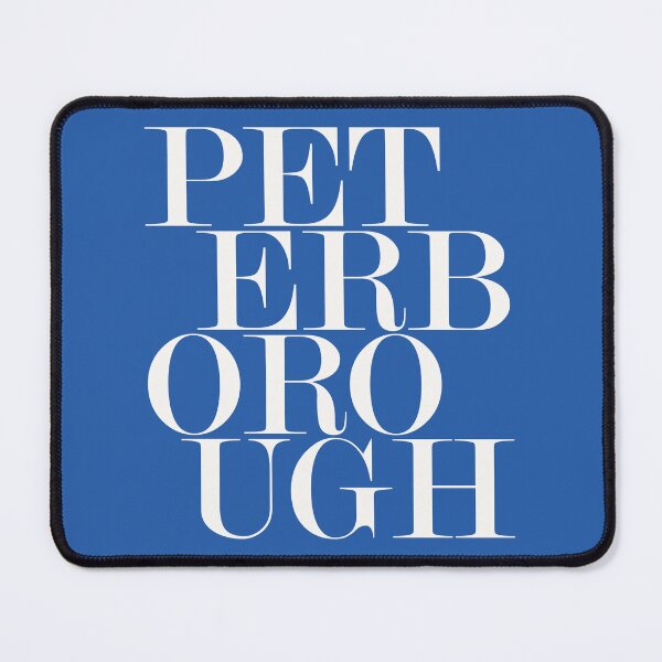 Item preview, Peterborough UK Town Typography Minimalist Artwork designed and sold by kakarikihill.