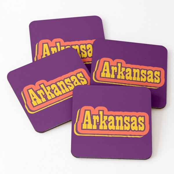Item preview, Arkansas State of America Retro Typography designed and sold by ArtNoveltee.