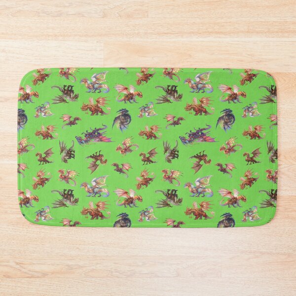 Item preview, Fantasy Dragon Collection Green Background designed and sold by lauriedart.