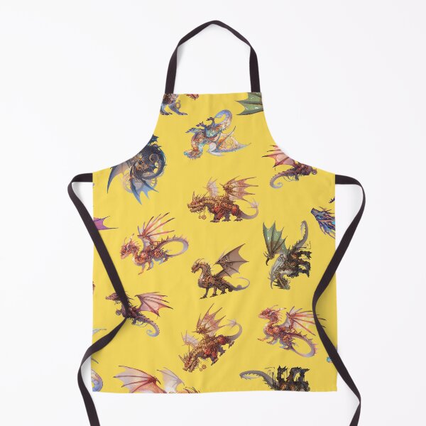 Item preview, Fantasy Dragon Collection Yellow Background designed and sold by lauriedart.