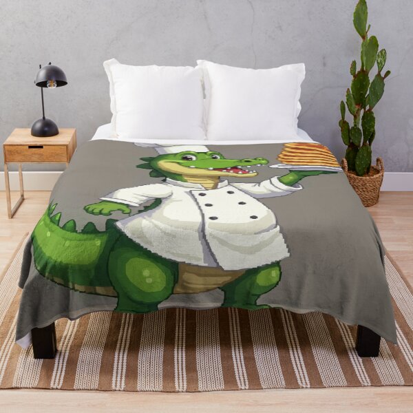 Item preview, Culinary Croc A Pixel Feast designed and sold by NaturePixel.
