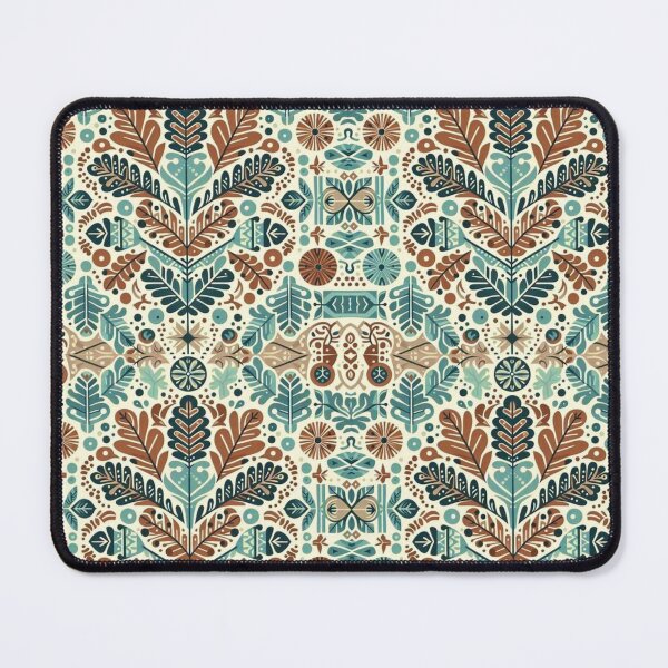Item preview, Scandinavian Folk Art Print designed and sold by Myra365Art.