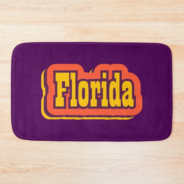 Item preview, Florida State of America Retro Typography designed and sold by ArtNoveltee.