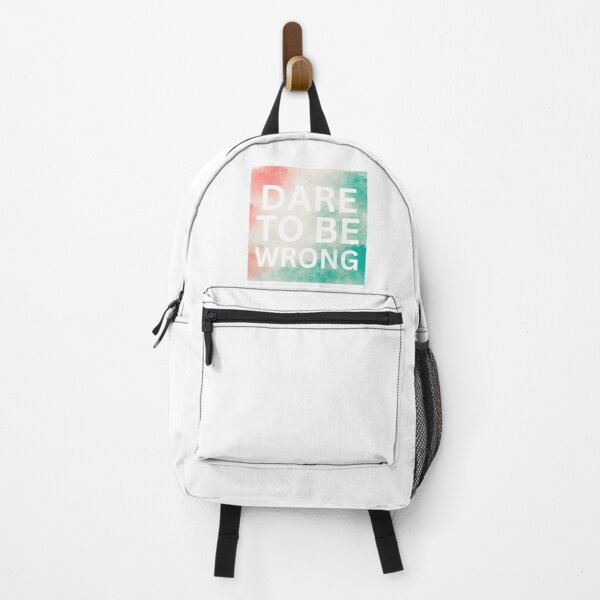 Item preview, Dare To Be Wrong Inspirational Quote Retro Sticker Motivational Saying Watercolor designed and sold by digifaxdesign.