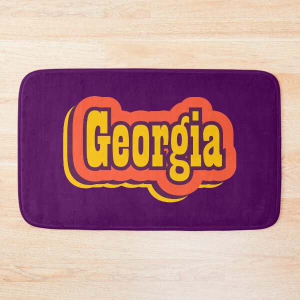Item preview, Georgia State of America Retro Typography designed and sold by ArtNoveltee.